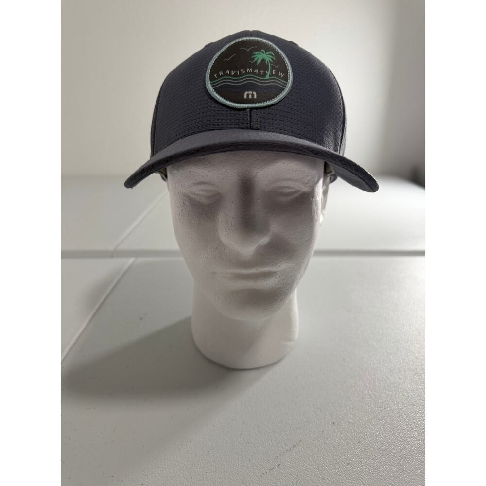 Travis Matthew Gray Flex Fit Hat Large/XL